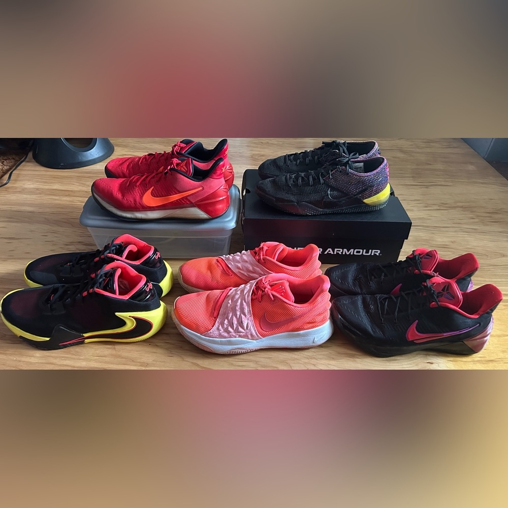 Nike Basketball Shoes (Kobe AD, Kyrie, Zoom Freak 1)